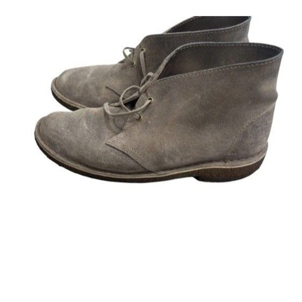 Clarks Original Desert Boots Womens 7 Tan Sand Suede Lace Up Charles Stead